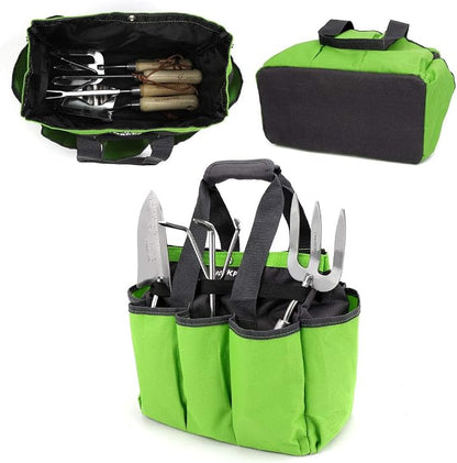 WORKPRO Garden Tool Bag, 8 Pockets Gardening Bag, Heavy Duty Oxford Garden Tote - Image 6