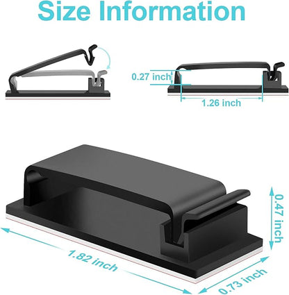 Cable Management Clips, Large Cord Clips - Image 4