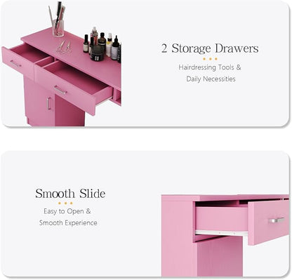 4ever2buy Salon Stations for Hair Stylist, Wall Mount Barber Station - Image 5