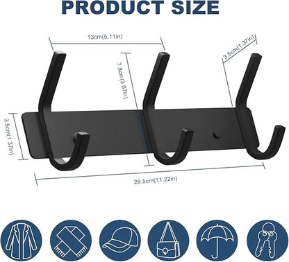 VAEHOLD 2PACK Coat Hooks Wall Hook - Image 2