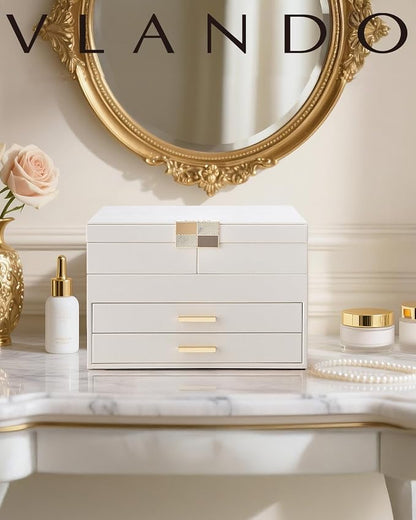 Vlando 4 Layers Jewelry Box - Image 7