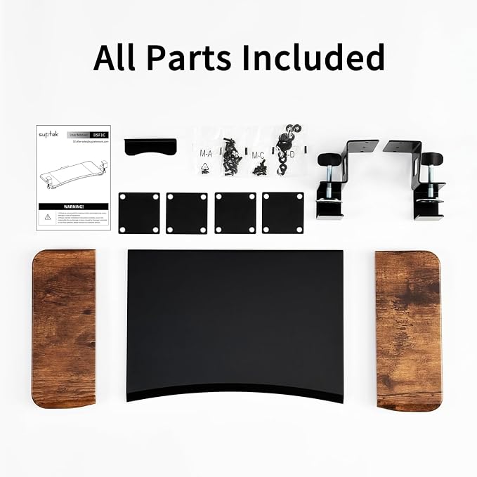 suptek Keyboard Tray Under Desk Pull Out - Image 9