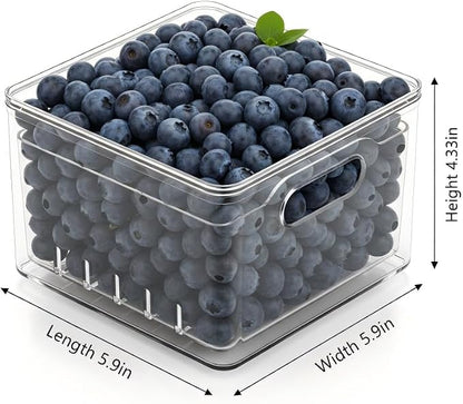 3 Pack Fruit Storage Box Long & Square - Image 6