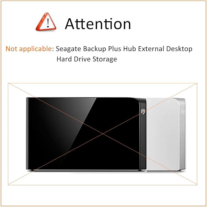 BOVKE Hard Drive Case for WD Elements My Book Seagate Expansion Desktop - Image 7