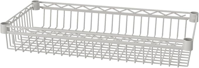 SINGAYE 6 Tier Big Basket Shelf Wire Shelving Unit Adjustable Storage Shelves - Image 4
