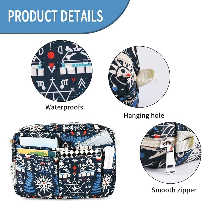 E-WEICHEN Multiple Pockets Portfolio Organizer - Image 5