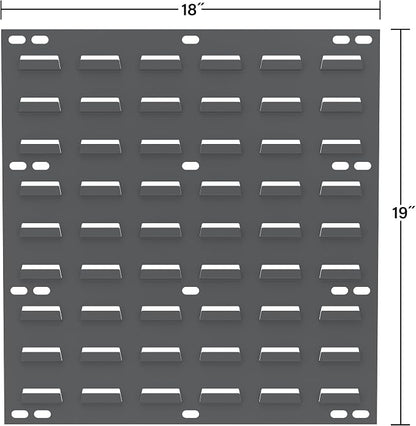 Akro-Mils 30618 Louvered Steel Wall Mount Panel Garage Organizer - Image 5