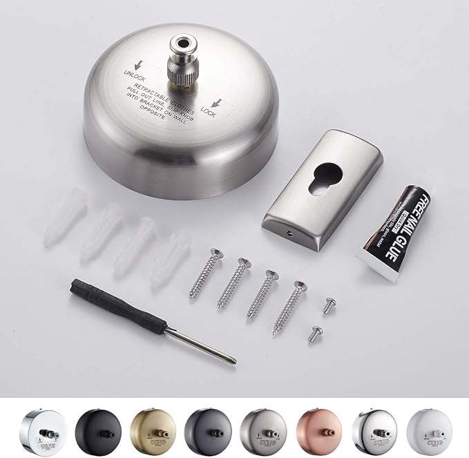 JOOM Retractable Clothesline Stainless Steel Heavy Duty 9Feet - Image 2