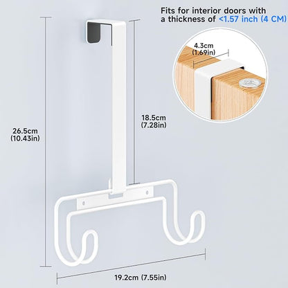 Ironing Board Holder Wall Mount/Over The Door Ironing Board Hanger, Laundry - Image 7
