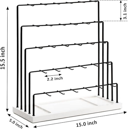 DGWJSU Earring Display Stands for Selling, Earring Rack Display Holder Stand - Image 6
