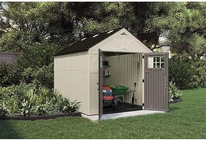 Suncast 8x10 Ft. Outdoor Storage Shed - Image 2
