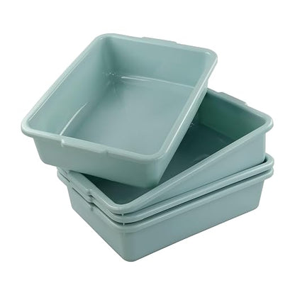 Xyskin 13 L Plastic Commercial Bus Tubs, Large Utility Tote Bus Box - Image 7