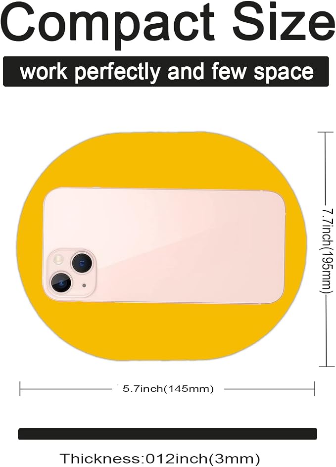 Small Mouse Pad, Waterproof and Non-Slip Rubber Bottom, Wireless Mouse - Image 6