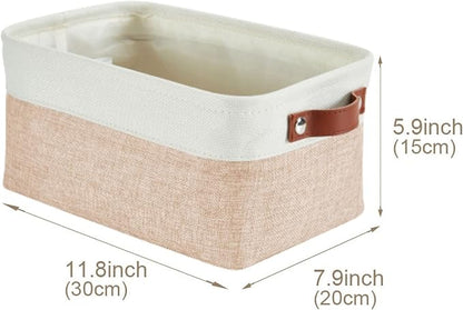 DECOMOMO Small Storage Basket, Closet Storage Bins, Baskets - Image 6