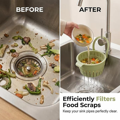 Foldable Hanging Kitchen Sink Drain Basket, 2026 New Collapsible Faucet-Hanging - Image 3
