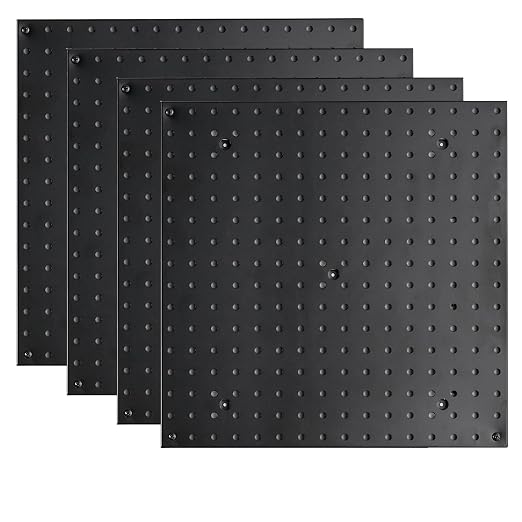Pegboard Smith 16x16 inch Wall Tool Organizer Pegboard Panels, Workbench Tools by Pegboard+Smith
