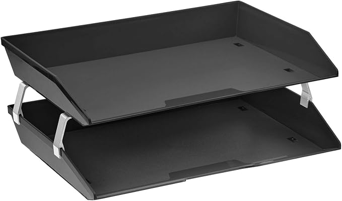 Acrimet Facility 2 Tier Letter Tray, Side Load, Letter Size/A4, Desktop File by Organizingyourlife