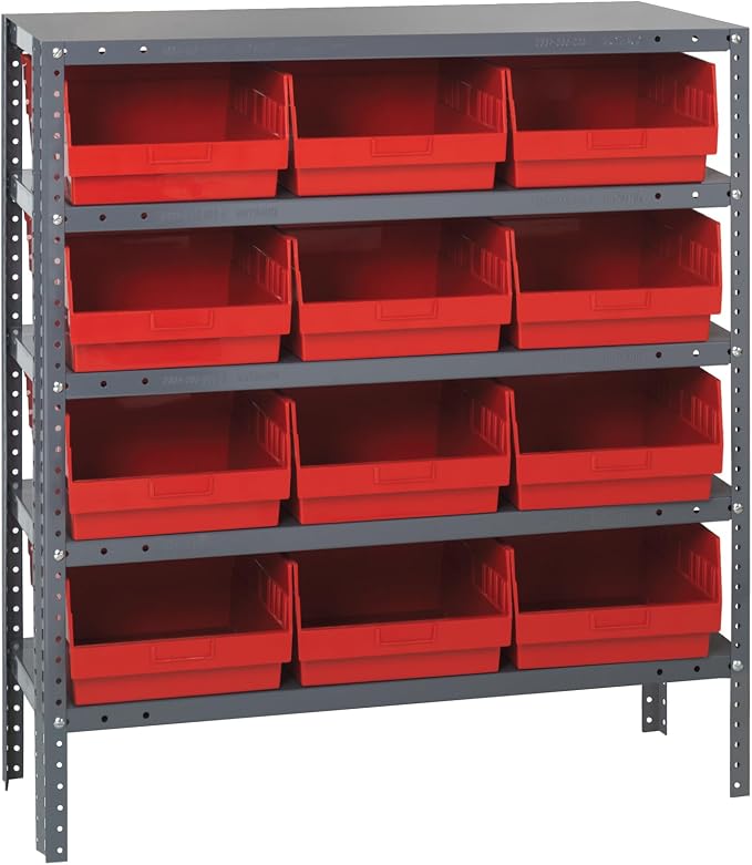 Quantum Storage Systems 1239-209RD Store More Steel Shelving Unit by QuantumStorageSystems