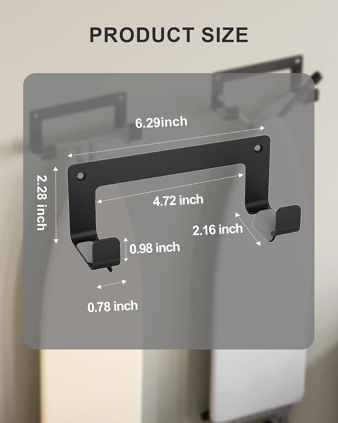 Ironing Board Hanger Wall Mount Stainless Steel, Y T Leg Ironing Board Holder - Image 3