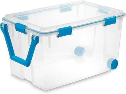 Sterilite 3-Pack Gasket Box, Weather-Resistant Storage Bins - Image 2