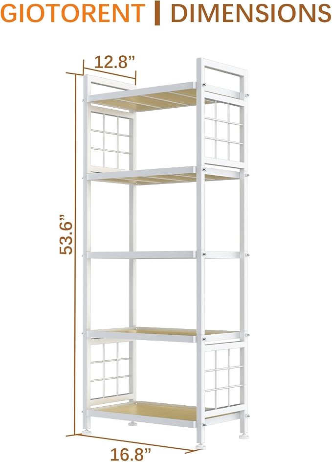 GIOTORENT 5-Tier Pantry Shelves - Image 3