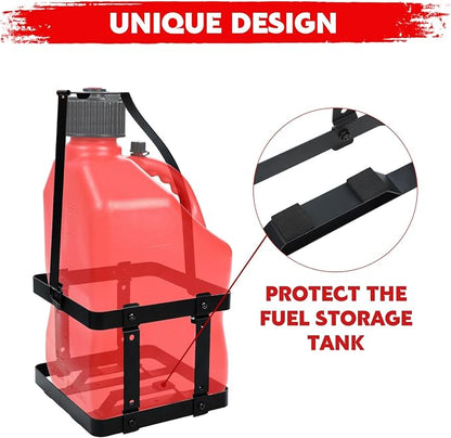 Fuel Drum Holder, 5-gallon Gasoline Fuel Jug Container Holder, Mounting Bracket - Image 8