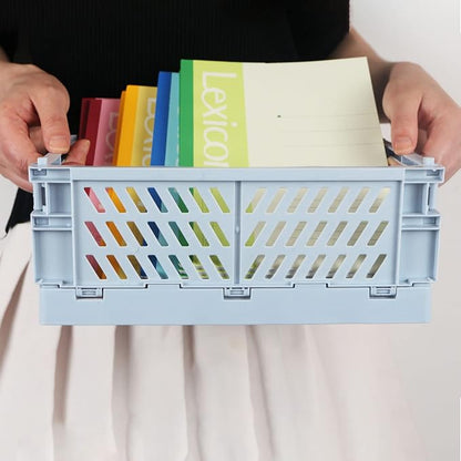 Tixill 2-Pack Mini Foldable Plastic Baskets - Image 4