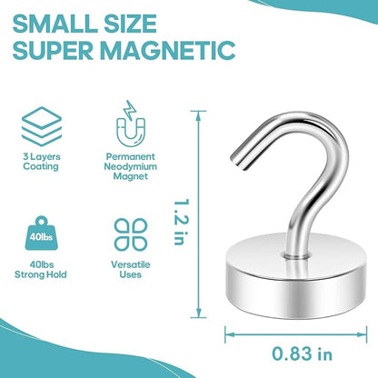 Neosmuk Magnetic Hooks Steel Tube Design - Image 6
