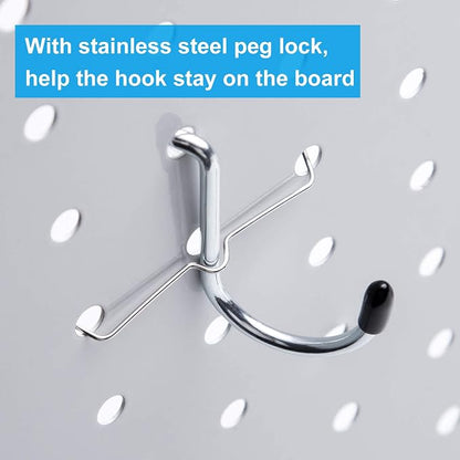 Pegboard Hooks Assortment, for Organizing Various Tools, - Image 4