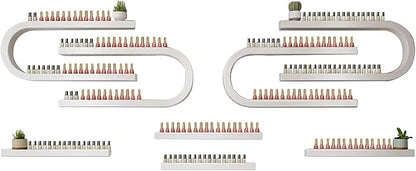 Wall Mounted Shelf Nail Polish Bottle Display Rack, U-Shaped Essential Oil - Image 4