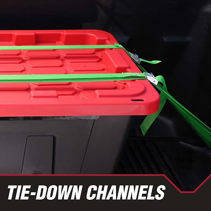 27-Gallon Heavy-Duty Plastic Storage Tote - Image 5