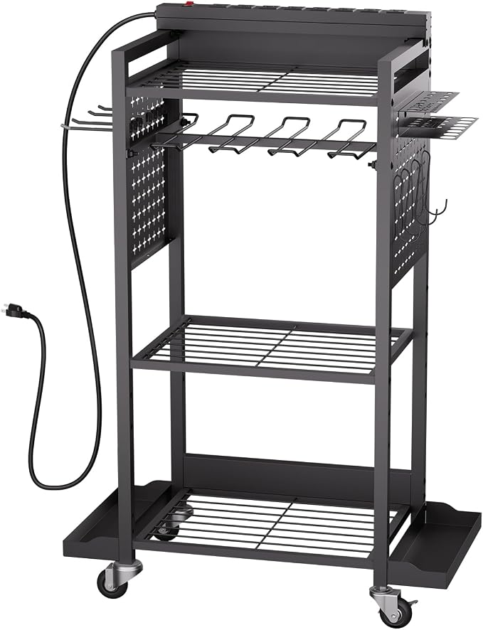 VEVOR 4-Tier Tool Organizer Cart - Image 12