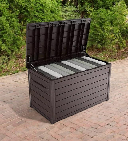 230-Gallon XXL Deck Storage Box Outdoor Patio Container - Image 4