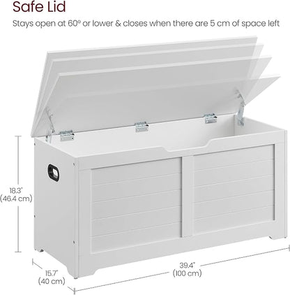 VASAGLE Storage Chest, Storage Bench - Image 3
