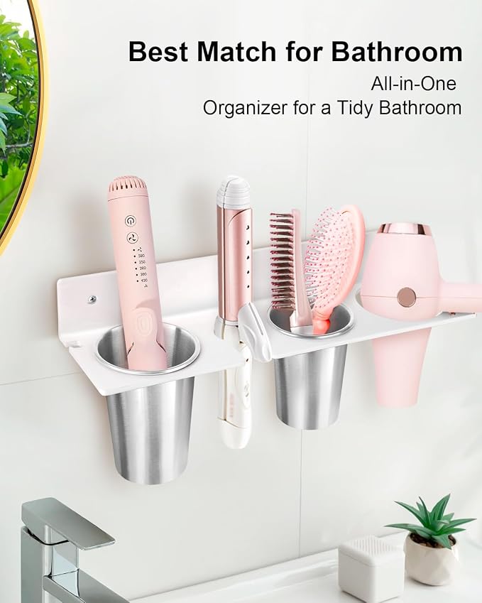 Hair Tool Organizer, Hair Dryer Holder - Image 7