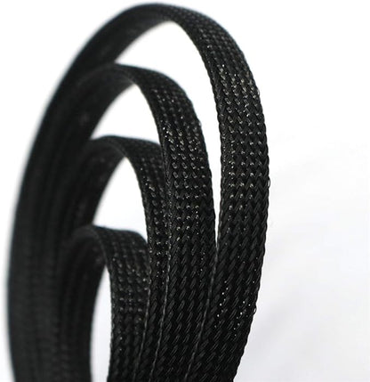 30ft PET Expandable Sleeving Wire Cable Sleeve by CBAZY