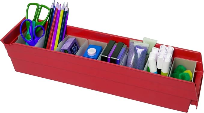 Akro-Mils 30128 Heavy Duty Plastic Shelf Bins, Refrigerator, Drawer Organization - Image 6