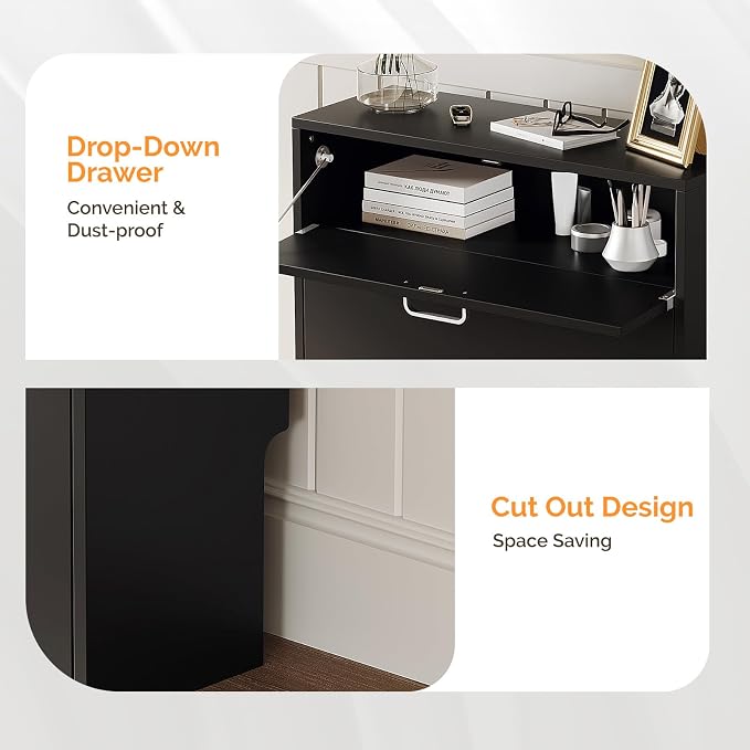 VINGLI Shoe Cabinet Storage for Entryway - Image 6