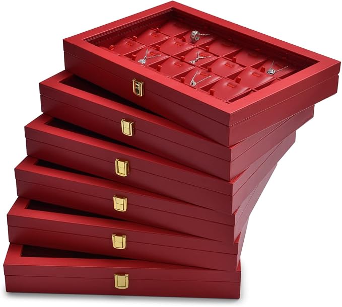 Oirlv Luxury Leather Necklace Tray - Image 10