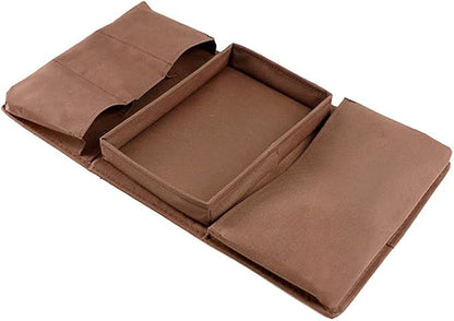 Sofa Armrest Organiser with Cup Holder Tray 6 Pockets TV Remote Control - Image 6