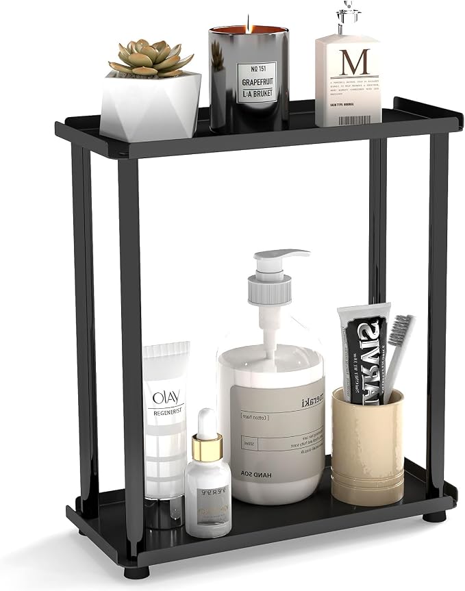 2-Tier Bathroom Countertop Organizer Sink Counter Shelf by FWYH