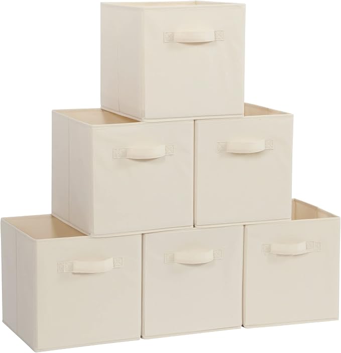 STORAGE MANIAC Storage Cubes, 11 Inch Collapsible Storage Bins by STORAGEMANIAC
