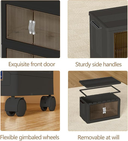 Stackable Storage Bins, Plastic Storage Bins - Image 6