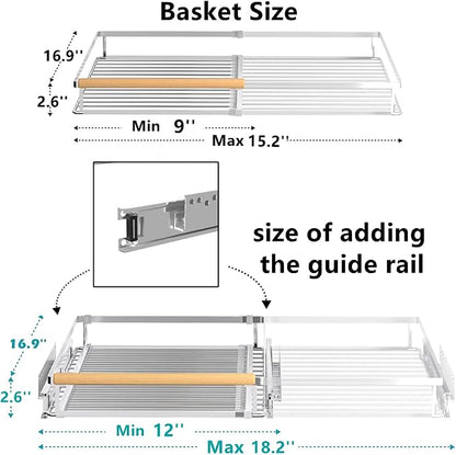Pull Out Cabinet Organizer - Image 2