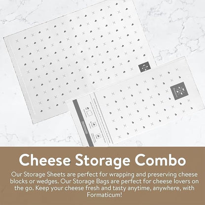 Formaticum Reusable Cheese Storage Bags, Store Cheese, Sandwiches, and - Image 5
