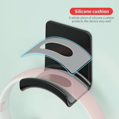 Headphone Wall Mount Mini Headphone Hook Holder - Image 3