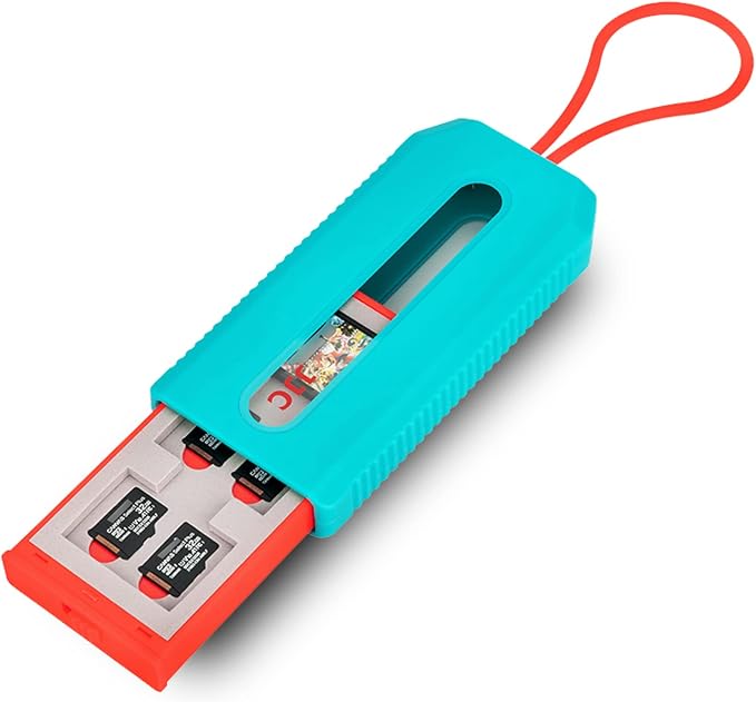 Switch Game Card Case for 6 Nintendo Games and 12 Micro SD Cards, Switch Card by JJC