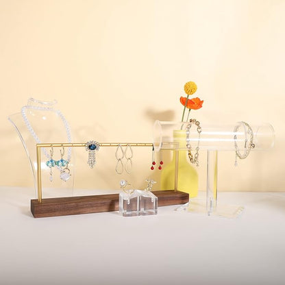 GemeShou wooden earring holder organizer - Image 6