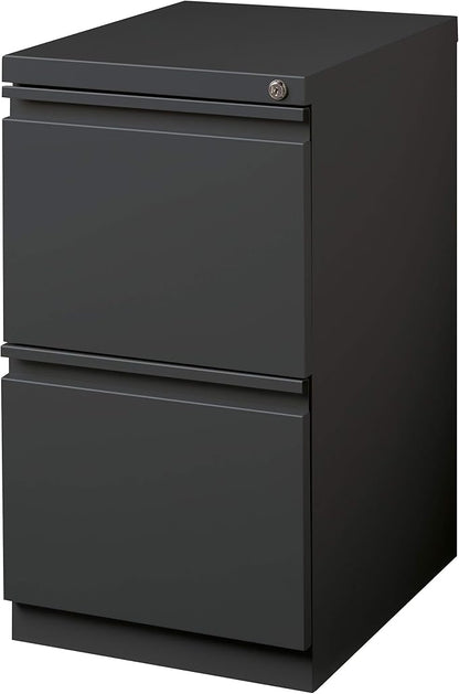 20 Inch Deep Metal Mobile Pedestal File 2 Drawer File-File - Image 5