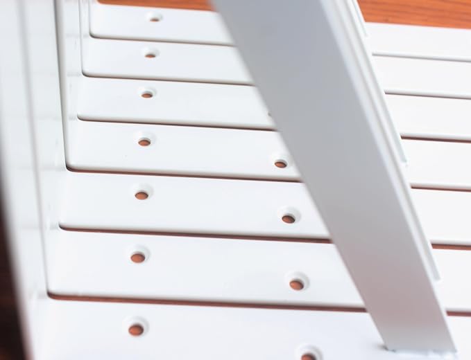 12 Pack L12 x H 8" White Heavy Duty Shelf Brackets - Image 4